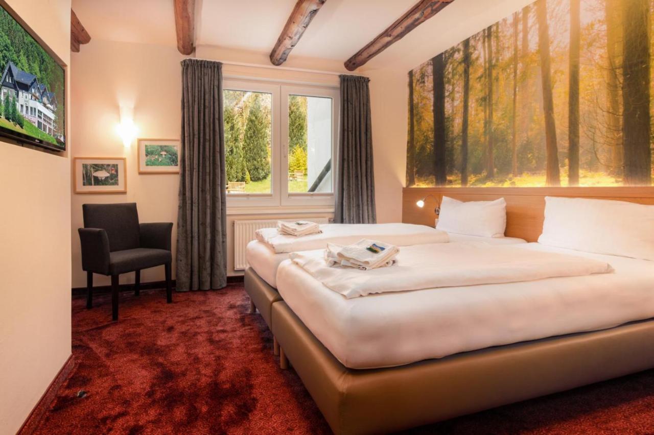 אולסברג Waldhotel Schinkenwirt מראה חיצוני תמונה